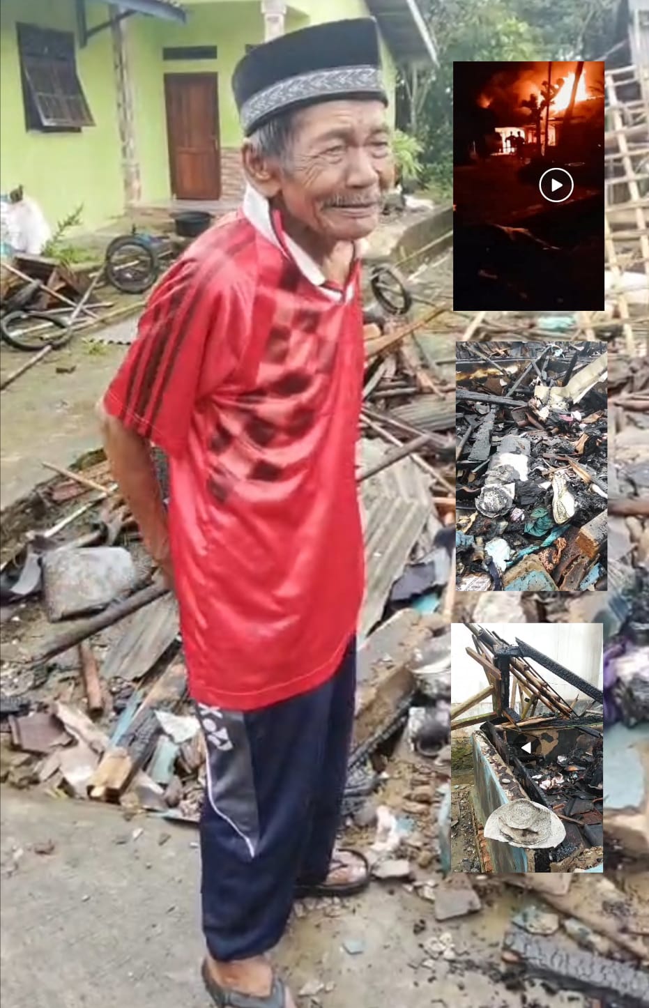 Kebakaran Hanguskan Rumah Kaum Masjid di Dungushaur – Surianeun, Mari Bergotong Royong Ringankan Duka