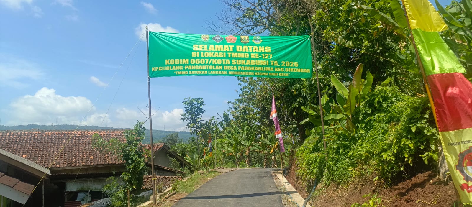 TMMD ke-127 Desa Parakanlima Sukabumi Resmi Selesai, Danki Satgas Pastikan Pencapaian 100%