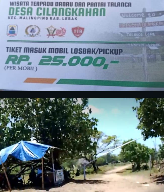 Adanya Logo Lebak Ruhay di Tiket Masuk Pantai Talanca: Organisasi Pendekar Banten Korcam Wanasalam Mengecam Keras Praktik Ilegal dan Menuntut Penegakan Hukum Secara Tegas