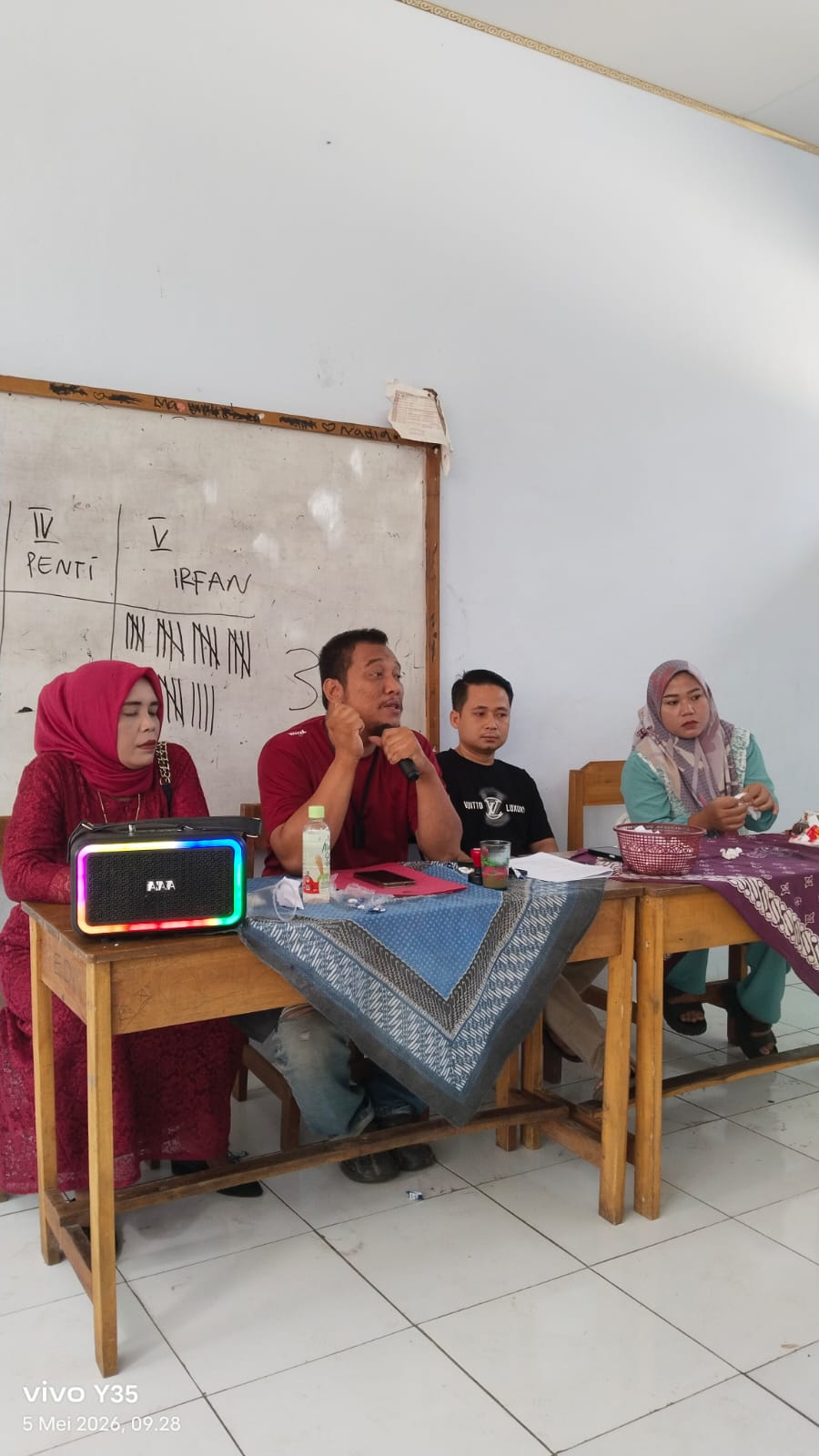 Demokratis dan Partisipatif, SDN 3 Wanasalam Sukses Gelar Pemilihan Komite