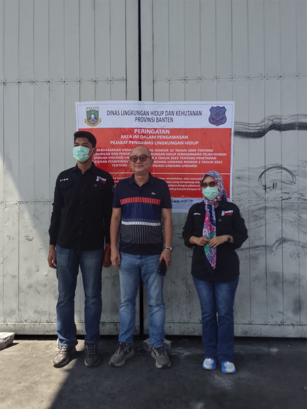 Diduga Langgar Izin Lingkungan dan PMA, PT Dadi Carbontech Indonesia Disegel DLHK Banten