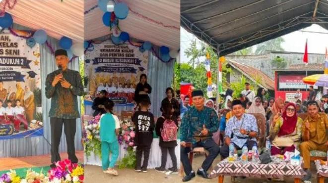 Kelulusan SDN Kotadukuh 2 Jadi Ajang Unjuk Bakat, Seni Budaya Tampil Memukau Para Tamu