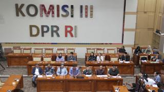 Pemeriksaan Saksi IN Belum Terlaksana, Komisi III DPR RI Diminta Awasi Kinerja Penegak Hukum