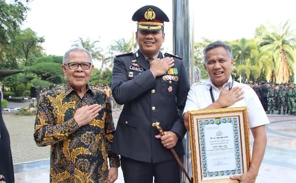 Khidmat dan Penuh Semangat, Upacara Hari Bhayangkara ke-80 Satukan Polri, TNI, Pemerintah, dan Masyarakat
