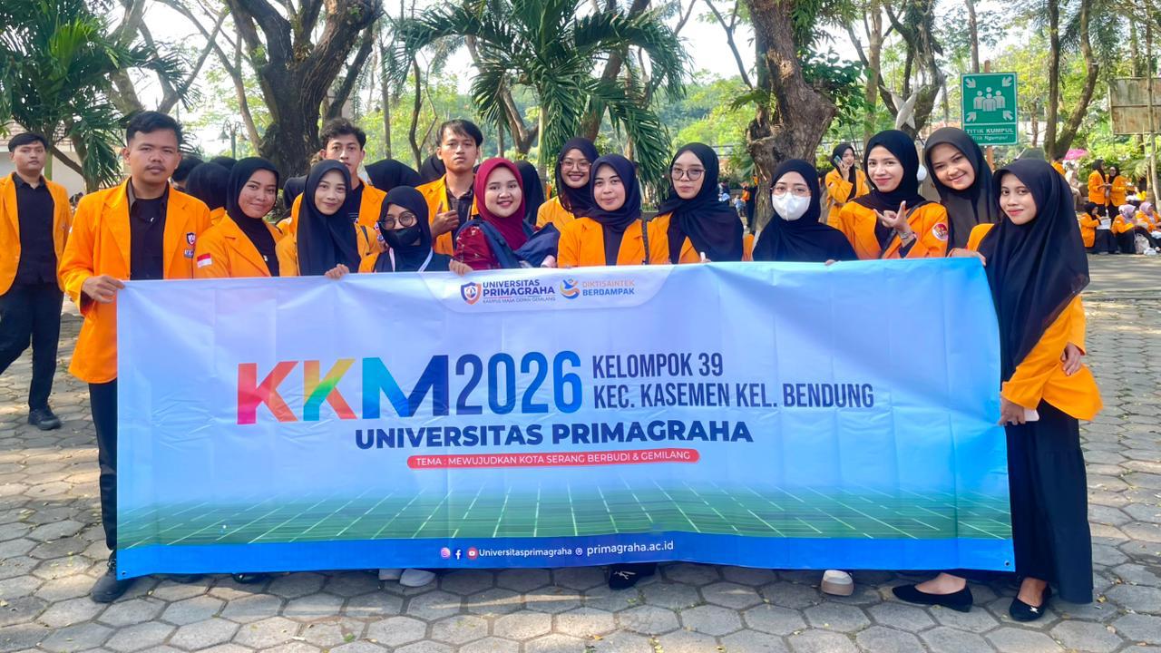 Resmi Dilepas, Mahasiswa KKM Universitas Primagraha 2026 Siap Mengabdi dan Berdayakan Masyarakat Kasemen