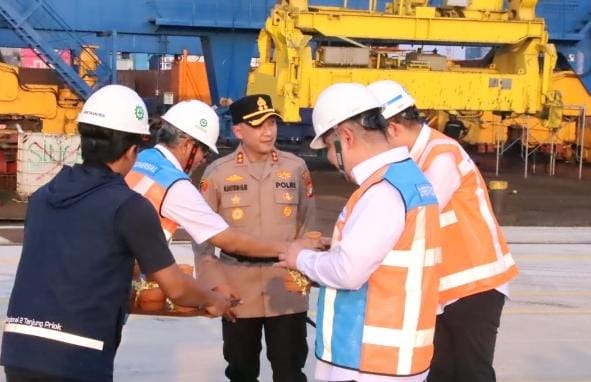 Kapolres Pelabuhan Tanjung Priok hadiri, Soft Launching Terminal 2 Petikemas Tanjung Priok