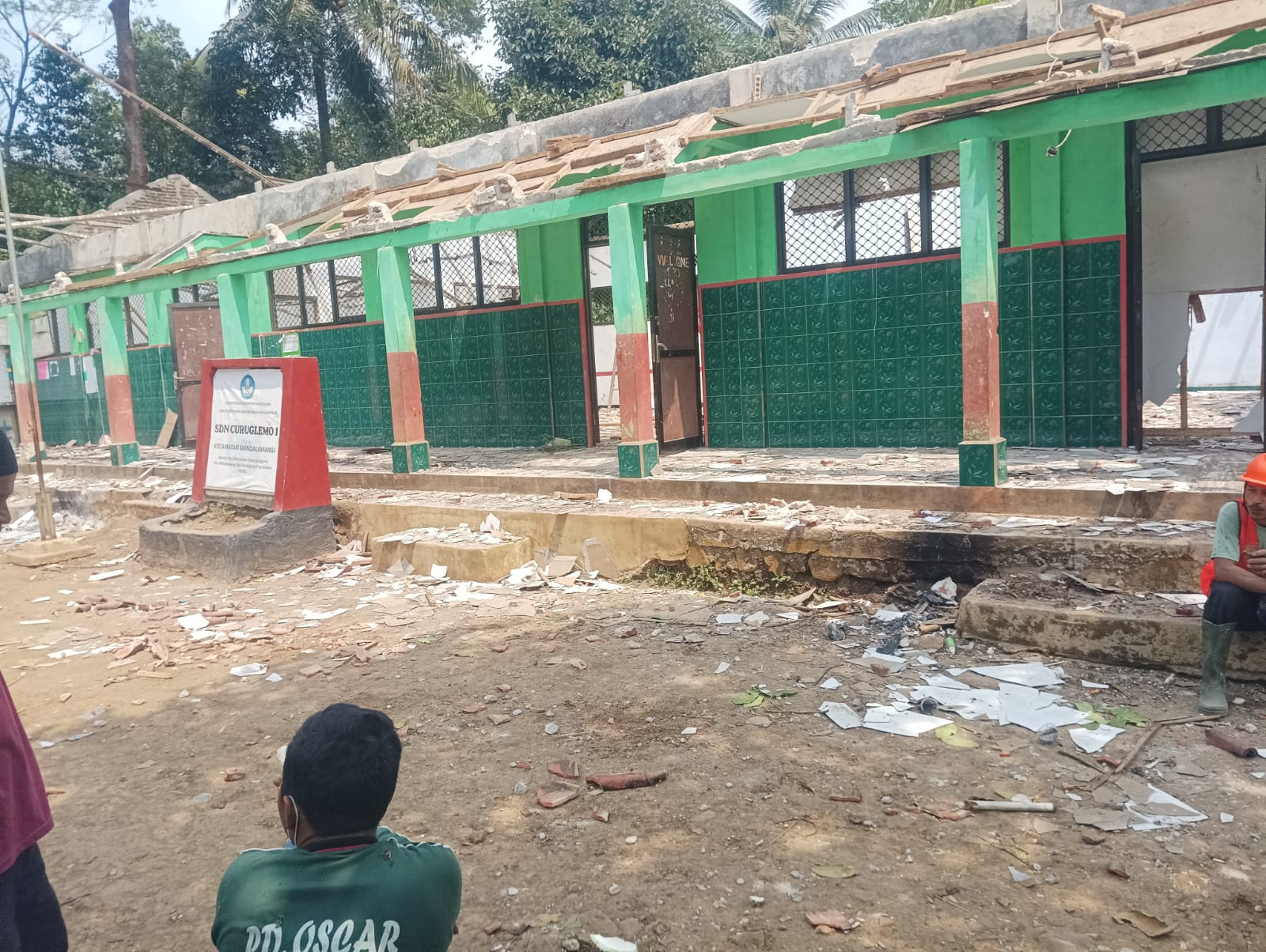 Papan Informasi Tak Terlihat! Proyek Revitalisasi SDN Curuglemo 1 Disorot, GOW-BANTEN Pertanyakan Transparansi Anggaran Pemerintah