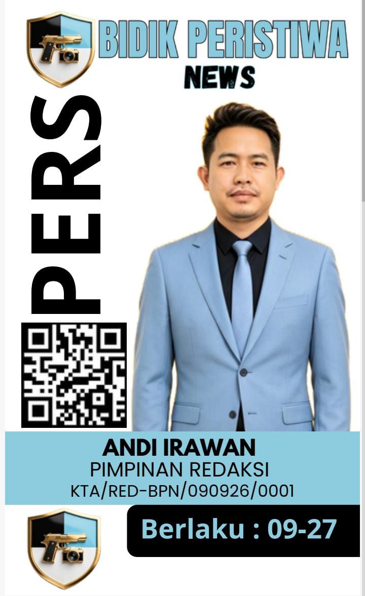 GOW-BANTEN Ucapkan Selamat kepada Andi Irawan atas Amanah Baru sebagai Pimpinan Redaksi Bidik Peristiwa