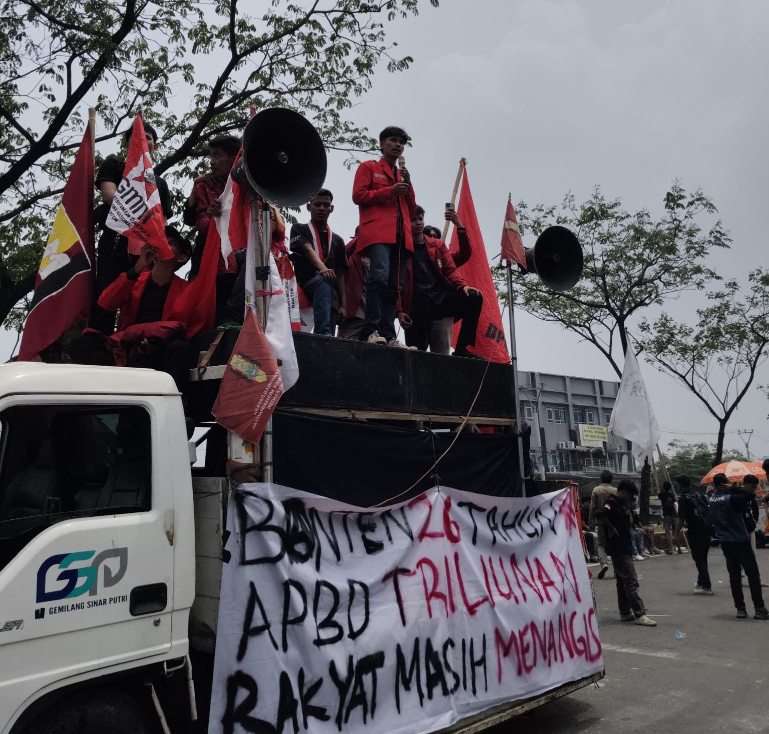 Anggota Diduga Dipukul Saat Aksi HUT Banten, GMNI Pandeglang Siapkan Aksi ke Polda Banten